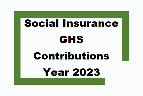 Social Insurance General Health System Contributions Year 2023